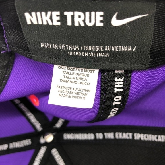 NIKE AND KD BALL CAP - BRIGHT PURPLE, AQUA, NEON ORANGE AND BLACK - ONE SIZE - Picture 11 of 12